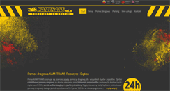 Desktop Screenshot of kamtrans.net.pl